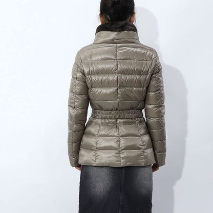 ヘルノ PI0485DIC ダウンジャケット グレージュ