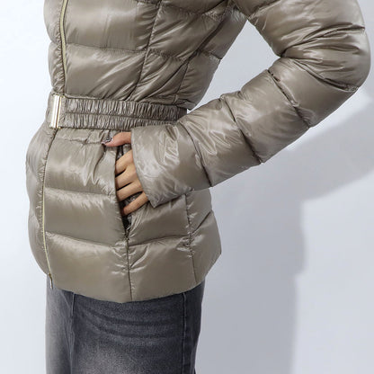 ヘルノ PI0485DIC ダウンジャケット グレージュ