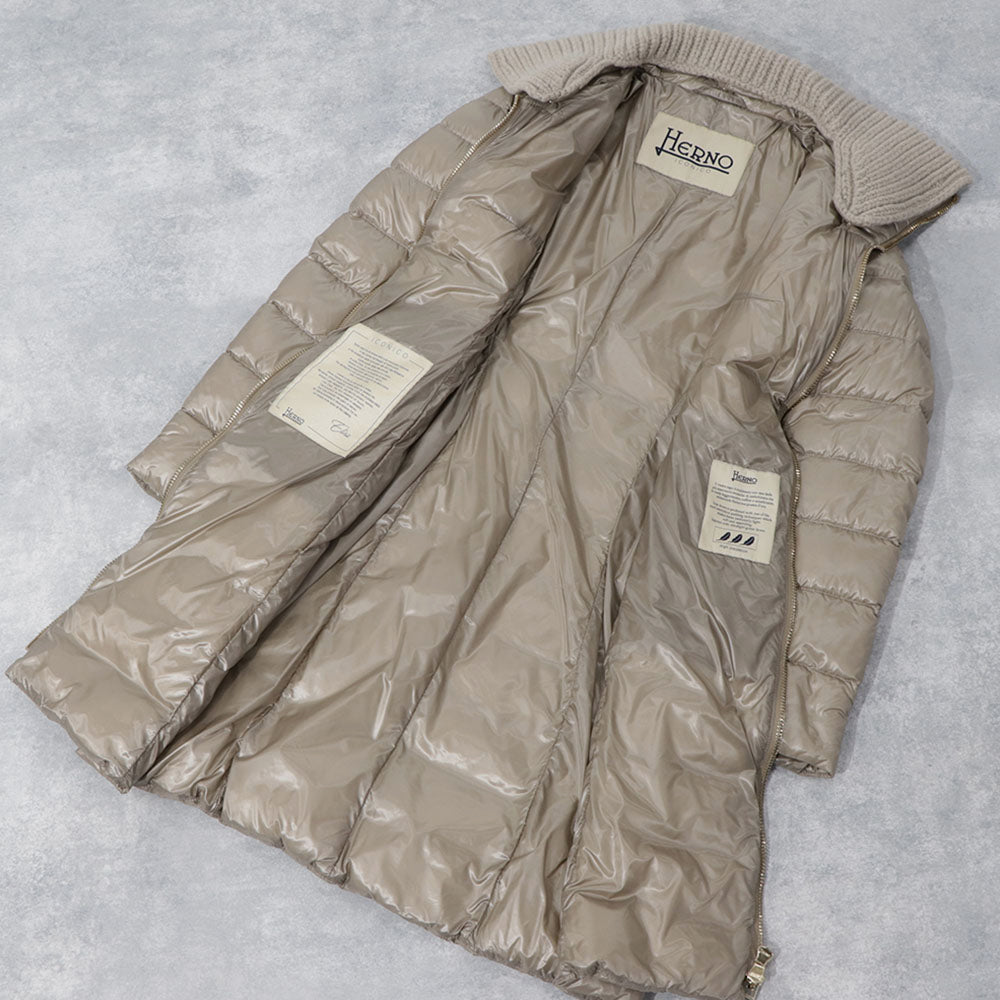 ヘルノ PI0650DIC ダウンコート グレージュ レディース