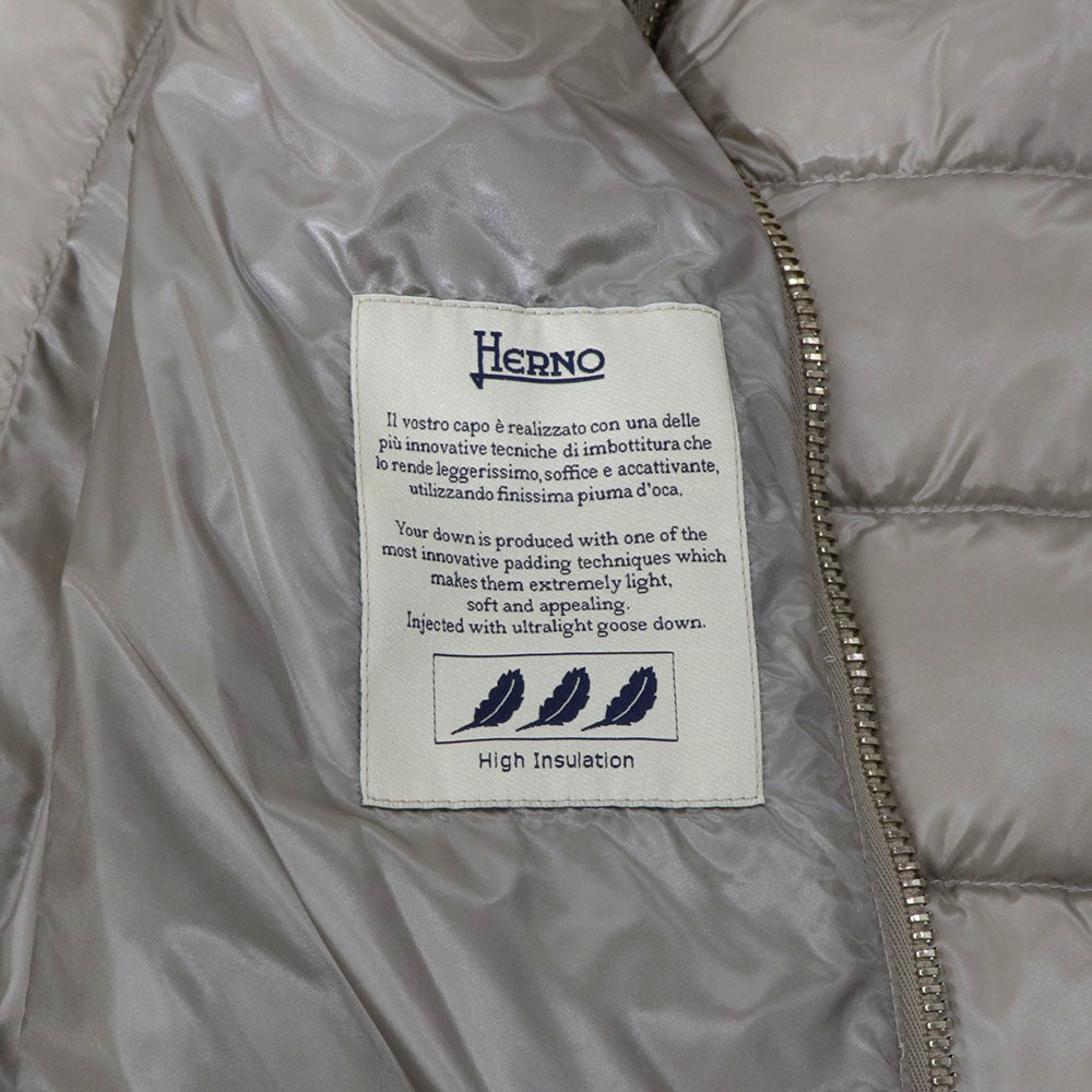 ヘルノ PI0650DIC ダウンコート グレージュ レディース