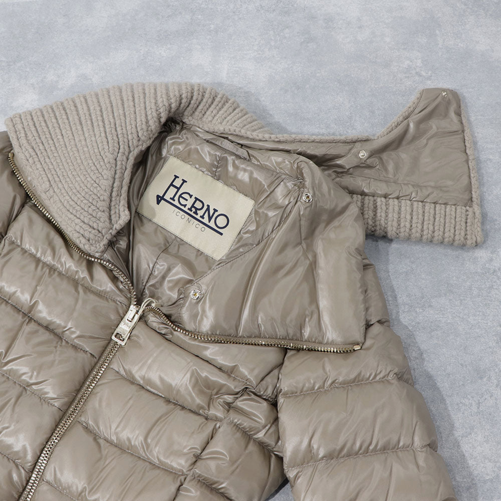 ヘルノ PI0650DIC ダウンコート グレージュ レディース