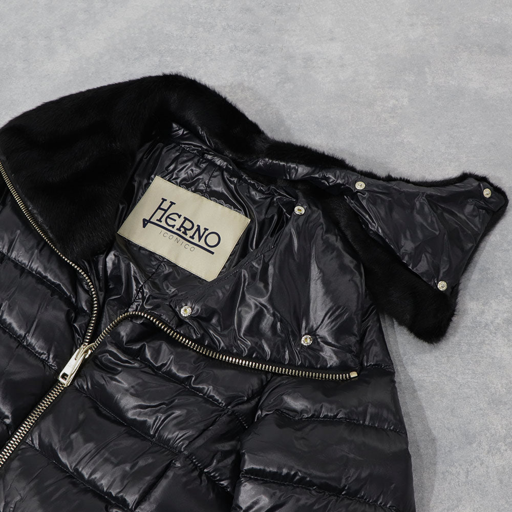 ヘルノ PI0650DIC M04 9300 ダウンコート ブラック