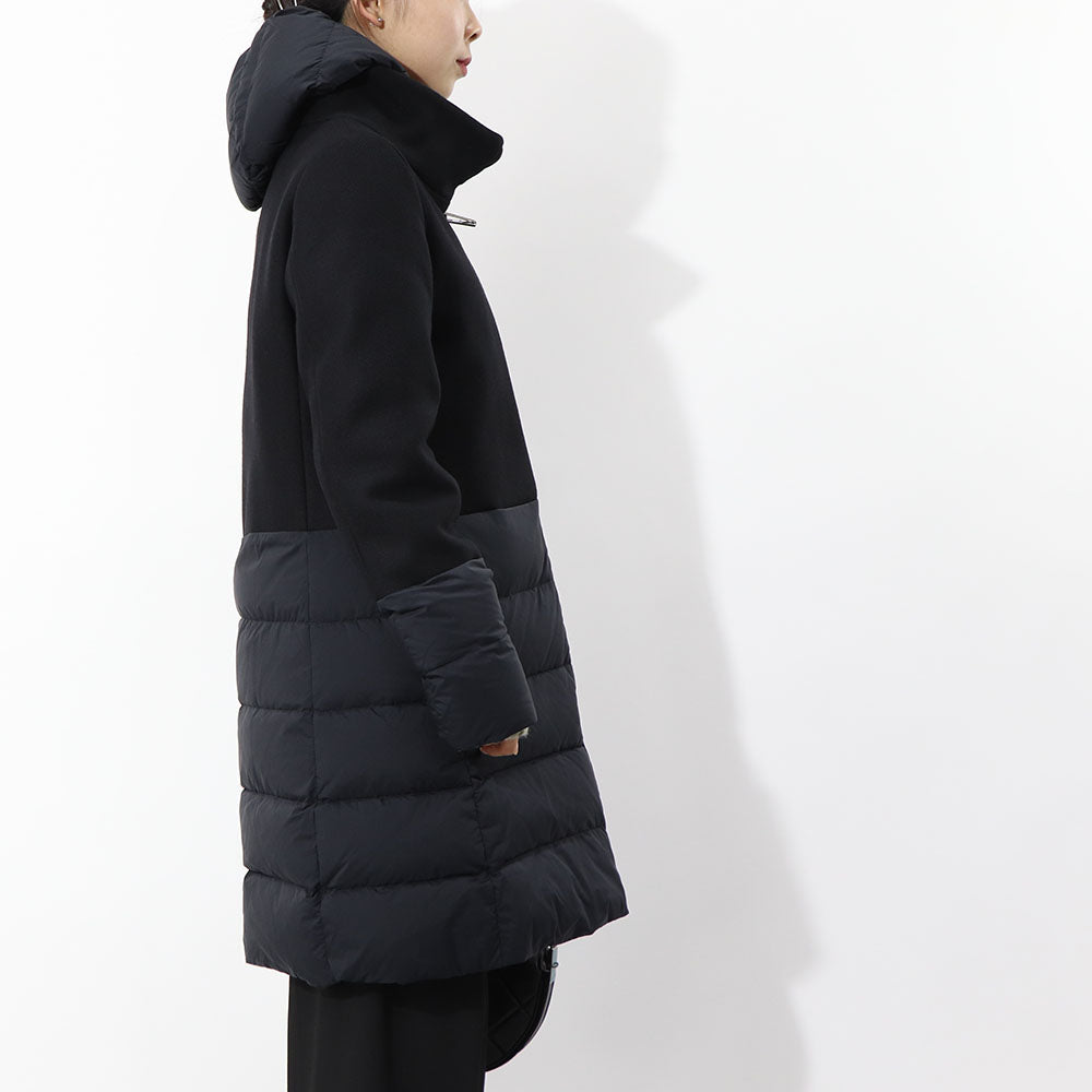 HERNO ダウンコート ウール切替 PI001965D