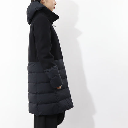 HERNO ダウンコート ウール切替 PI001965D