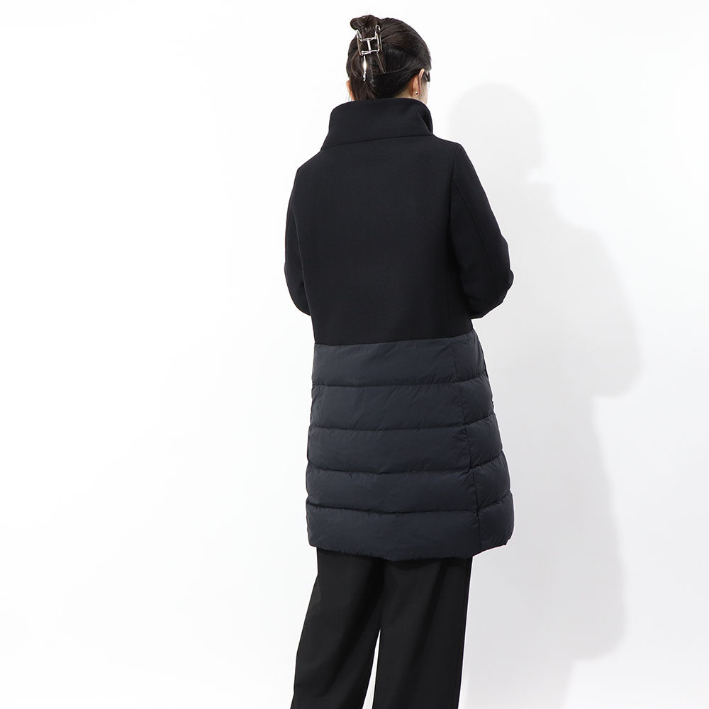 HERNO ダウンコート ウール切替 PI001965D
