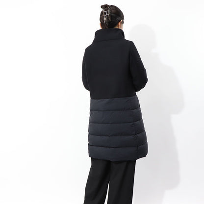 HERNO ダウンコート ウール切替 PI001965D