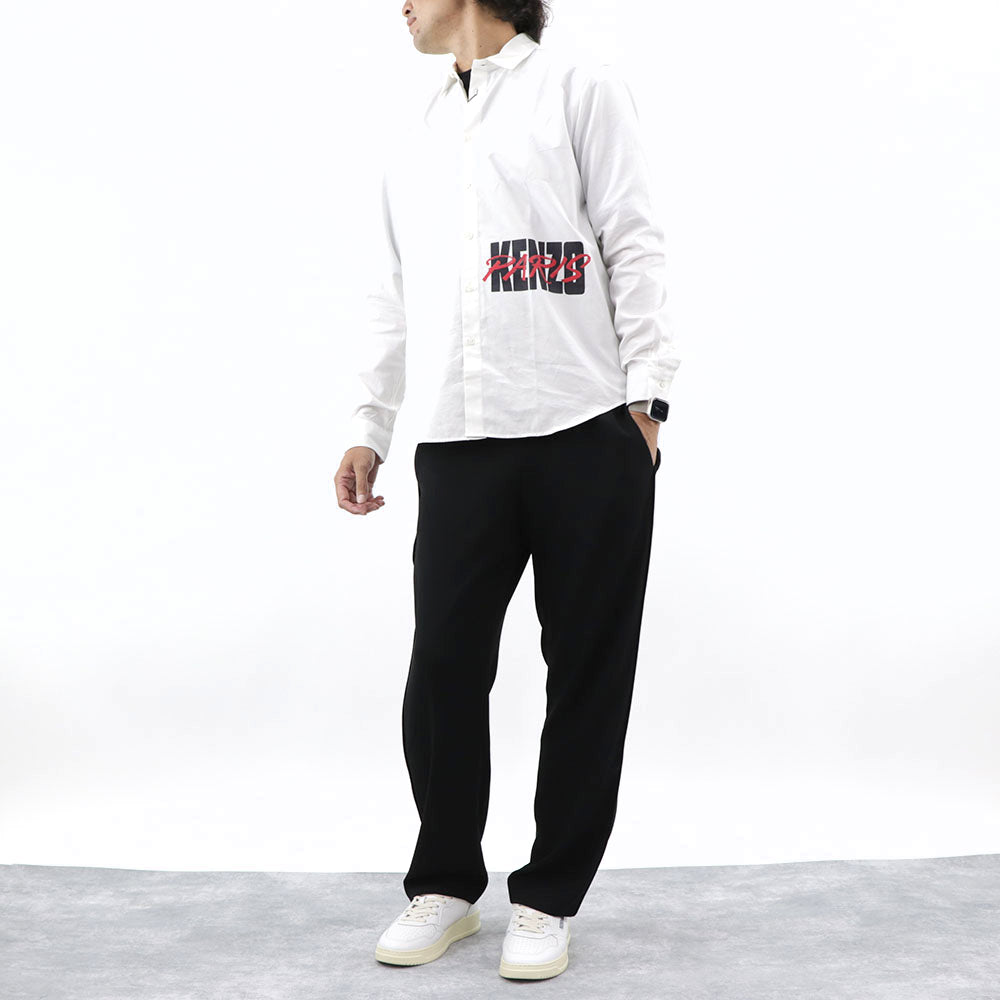 ケンゾー ボトムス トラックパンツ メンズ JOG PANT ジョグパンツ ラインパンツ ボトムス スポーツ ブラック FA52PA1315AC 99