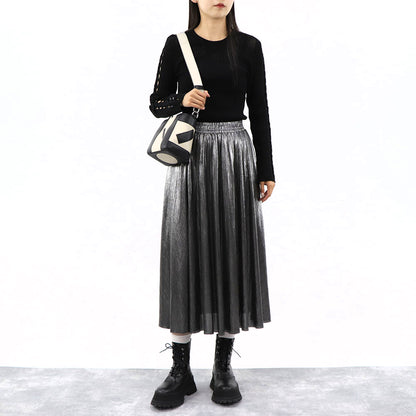 ケンゾー トップス ニット レディース VISCOSE BLEND SOLID JUMPE ブラック レーヨン リブニット 長袖 FA52PU511842 99