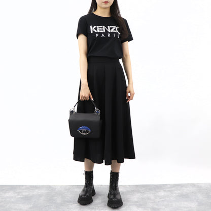 ケンゾー Tシャツ 半袖 FA52TS701990 レッド ブラック