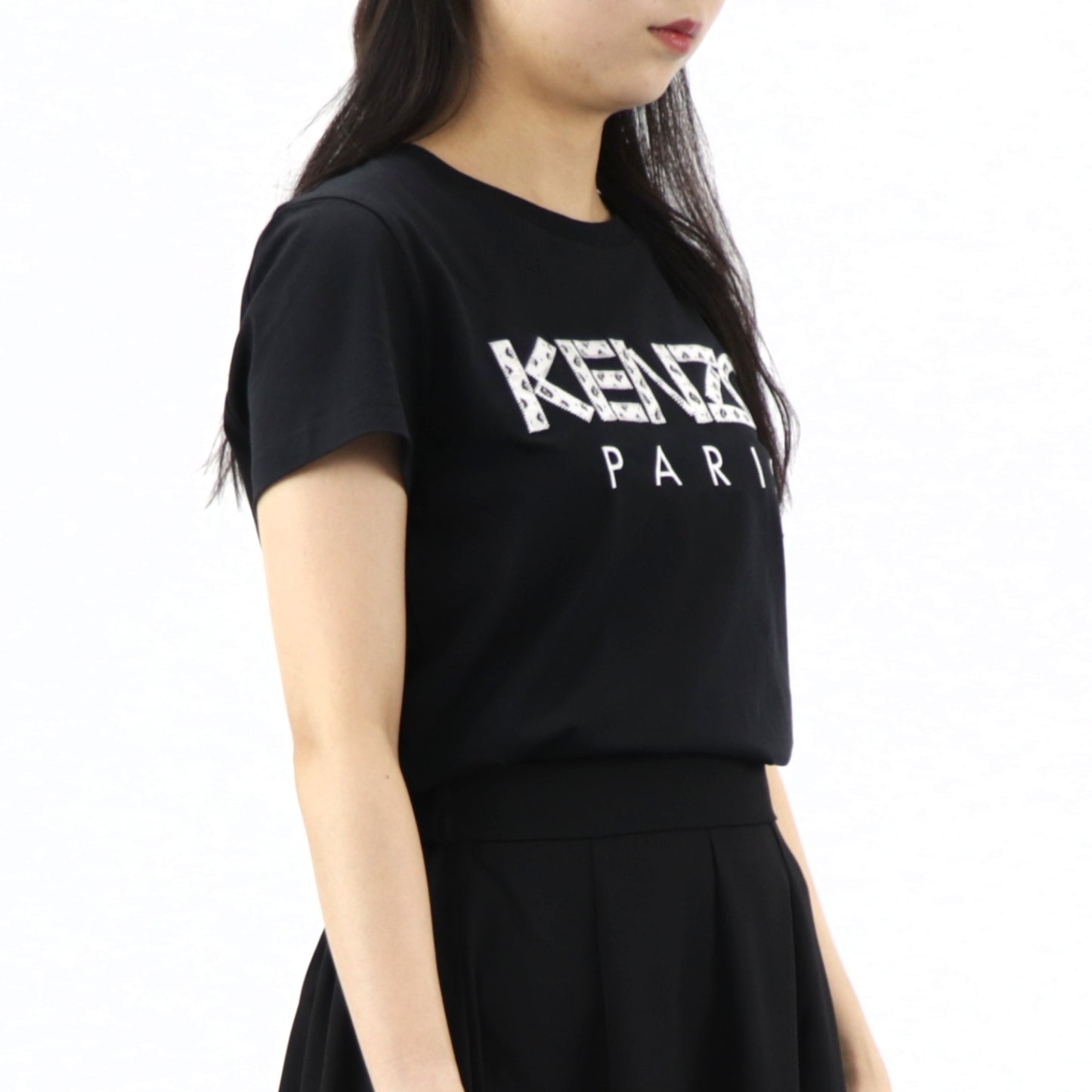 ケンゾー Tシャツ 半袖 FA52TS701990 レッド ブラック