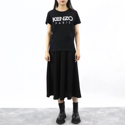 ケンゾー Tシャツ 半袖 FA52TS701990 レッド ブラック