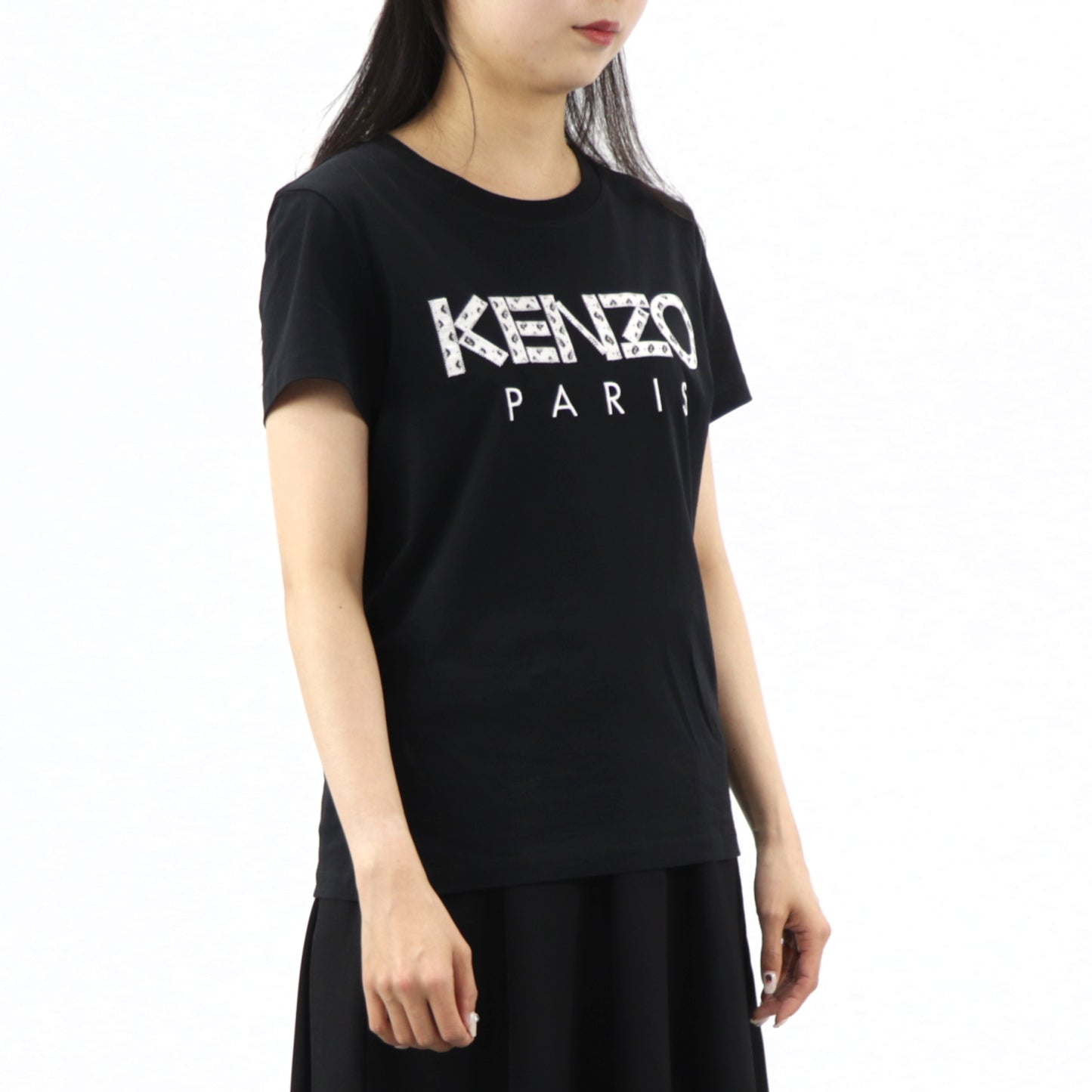 ケンゾー Tシャツ 半袖 FA52TS701990 レッド ブラック