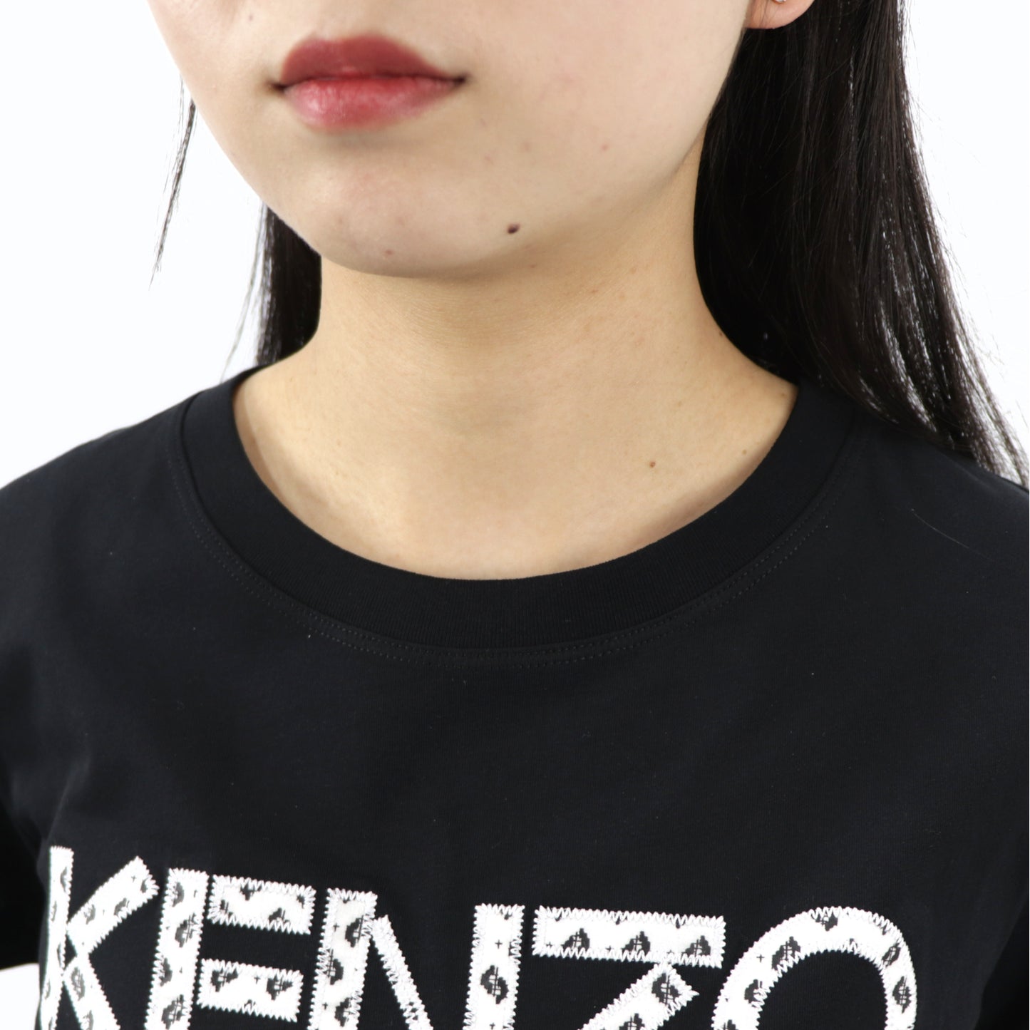 ケンゾー Tシャツ 半袖 FA52TS701990 レッド ブラック