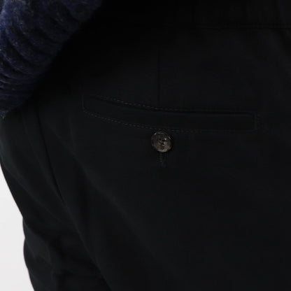 ケンゾー ボトムス メンズ STRAIGHT LEG BELTED PANT ブラック コットン ストレートカットパンツ カジュアル ロゴ FA55PA3411RC 99