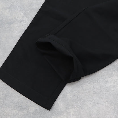 ケンゾー ボトムス メンズ STRAIGHT LEG BELTED PANT ブラック コットン ストレートカットパンツ カジュアル ロゴ FA55PA3411RC 99