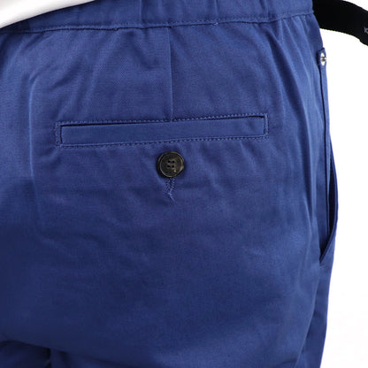 ケンゾー ボトムス メンズ STRAIGHT LEG BELTED PANT ブルー コットン ストレートカット ベルテッド ジャガード FA55PA3411RJ 76