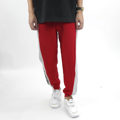 ケンゾー  ボトムス スウェットパンツ メンズ COLOURBLOCK PORTY PANTS レッド コットン ジョガーパンツ ロゴ プリント FA55PA5133BB 21