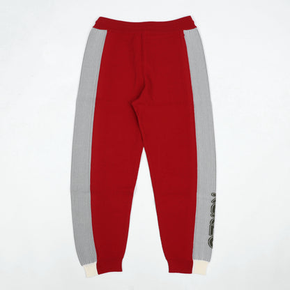 ケンゾー  ボトムス スウェットパンツ メンズ COLOURBLOCK PORTY PANTS レッド コットン ジョガーパンツ ロゴ プリント FA55PA5133BB 21