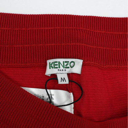 ケンゾー  ボトムス スウェットパンツ メンズ COLOURBLOCK PORTY PANTS レッド コットン ジョガーパンツ ロゴ プリント FA55PA5133BB 21