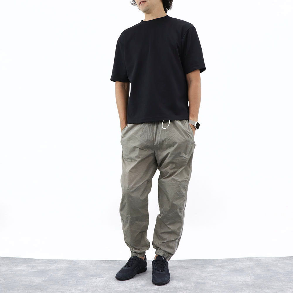 ケンゾー ボトムス ナイロンパンツ メンズ PATGHED JOG PANT グレー ジョガーパンツ アウトドア スポーツ ロゴ FA55PA6831NW 92