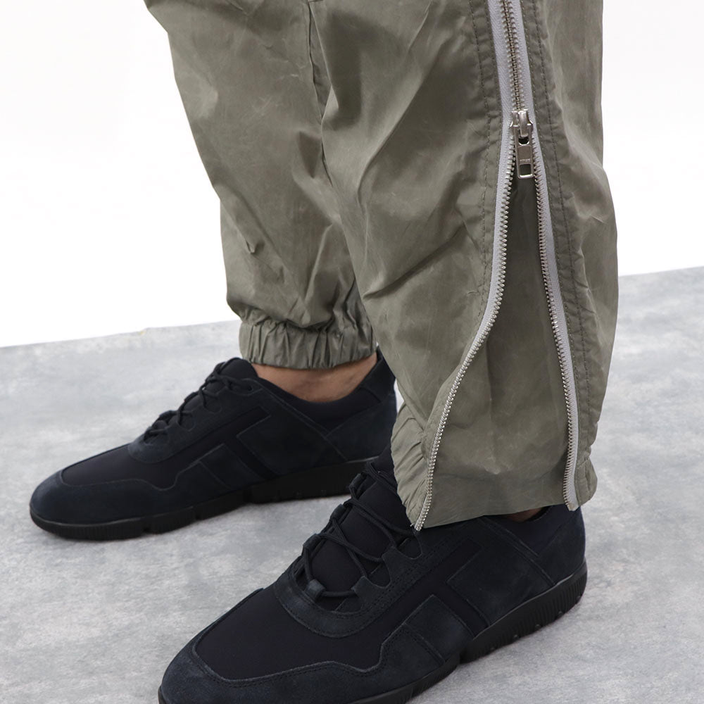 ケンゾー ボトムス ナイロンパンツ メンズ PATGHED JOG PANT グレー ジョガーパンツ アウトドア スポーツ ロゴ FA55PA6831NW 92