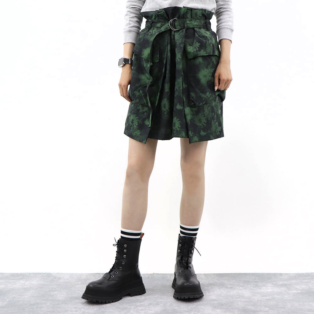 ケンゾー FB62JU1659G8 53 グリーン ミニスカート