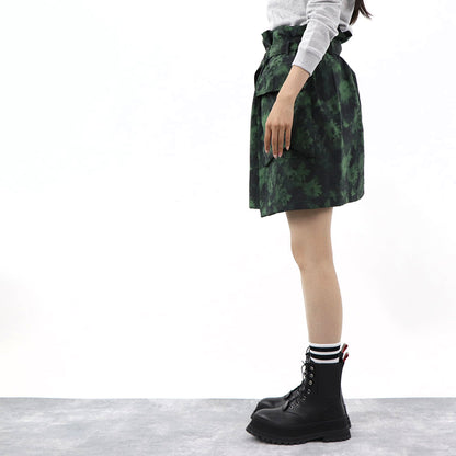 ケンゾー FB62JU1659G8 53 グリーン ミニスカート