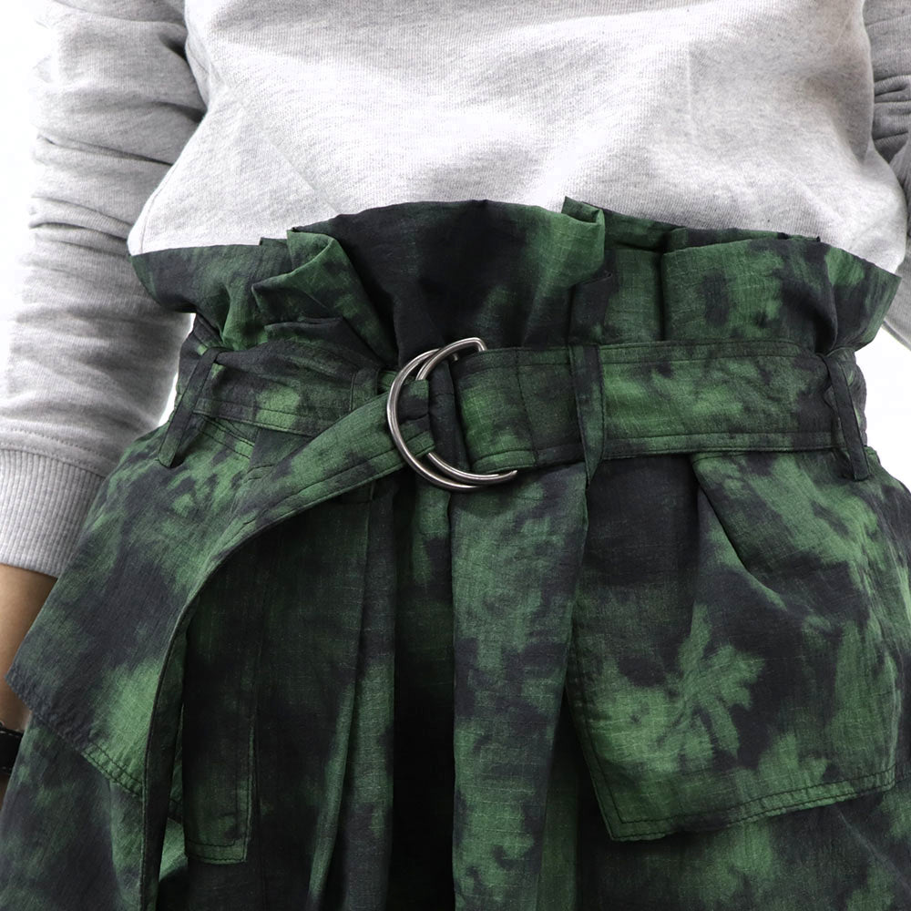 ケンゾー FB62JU1659G8 53 グリーン ミニスカート