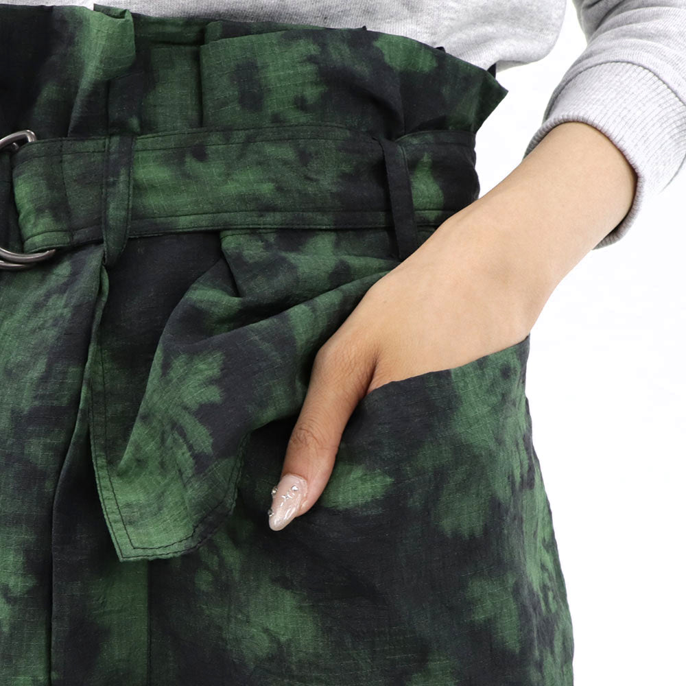 ケンゾー FB62JU1659G8 53 グリーン ミニスカート