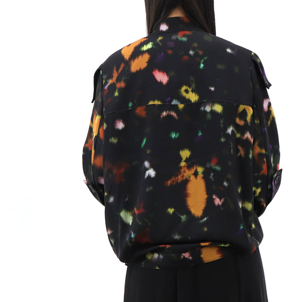 KENZO ブラウス FB62TO19459T 99 ブラック 柄