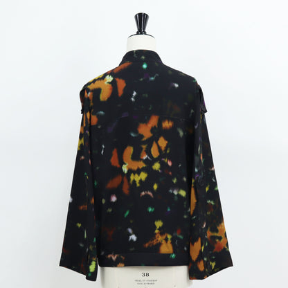 KENZO ブラウス FB62TO19459T 99 ブラック 柄