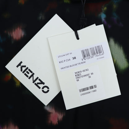 KENZO ブラウス FB62TO19459T 99 ブラック 柄