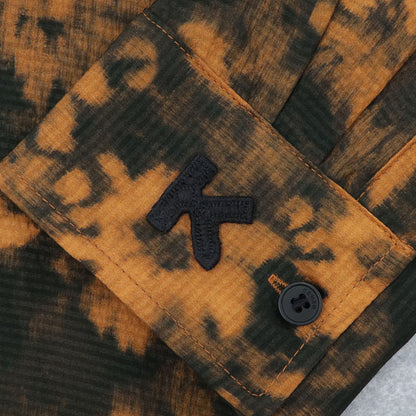 ケンゾー FB62CH030528 17 シャツ オレンジ ブラック