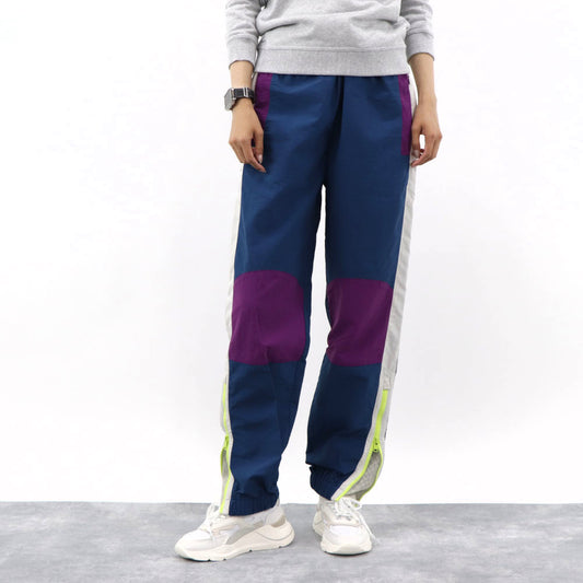 ケンゾー ボトムストラックパンツ メンズ ブルー オレンジ パープル ホワイト ナイロン ジャージ ジョギングパンツ FB62PA0359CO 78