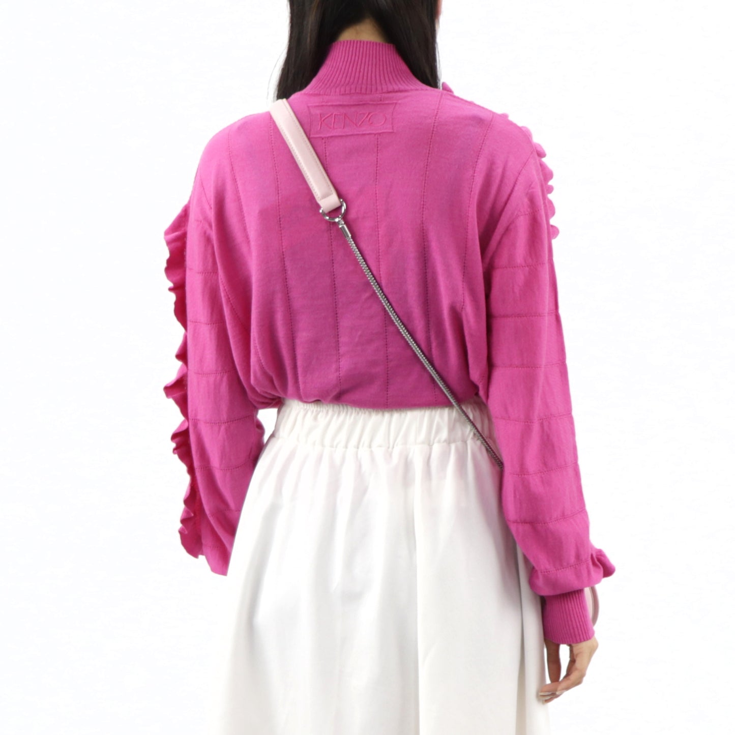 ケンゾー ニット F962TO604804 ピンク ウール シルク