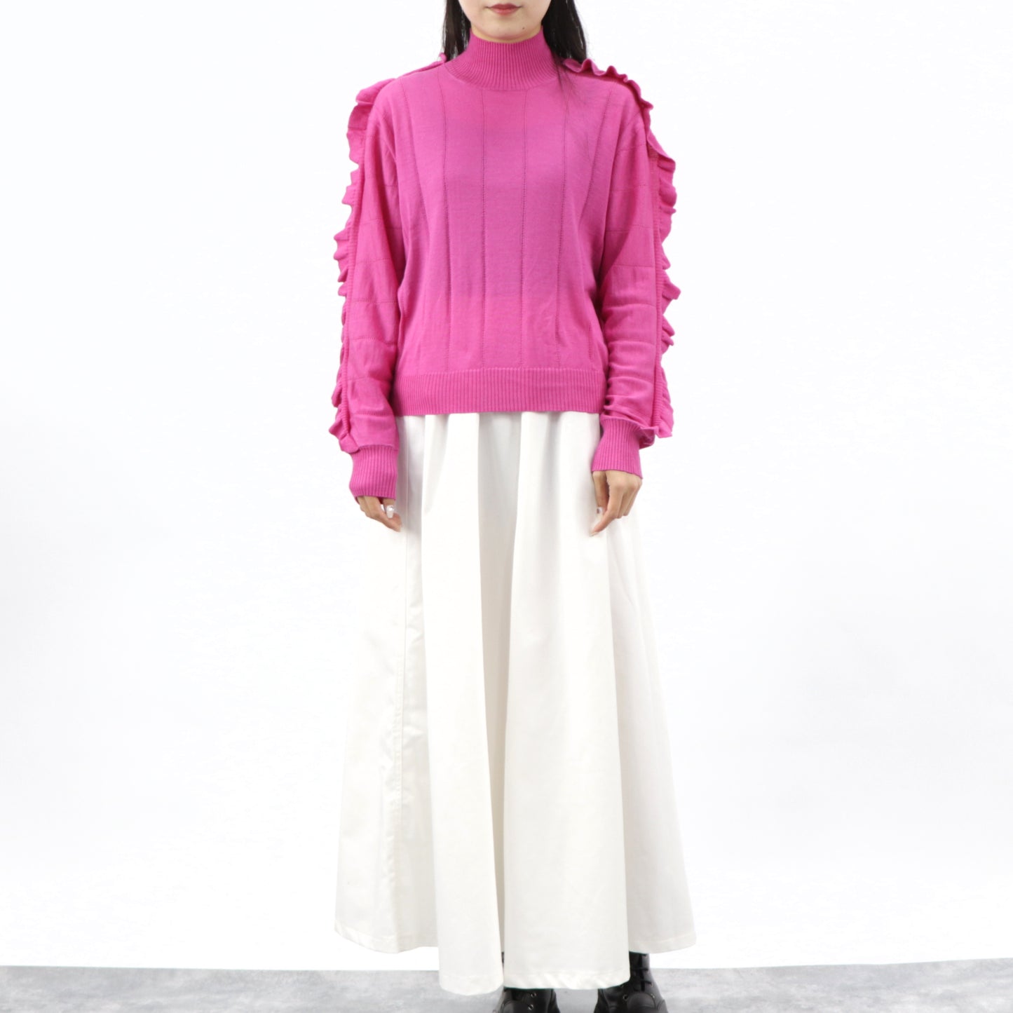 ケンゾー ニット F962TO604804 ピンク ウール シルク