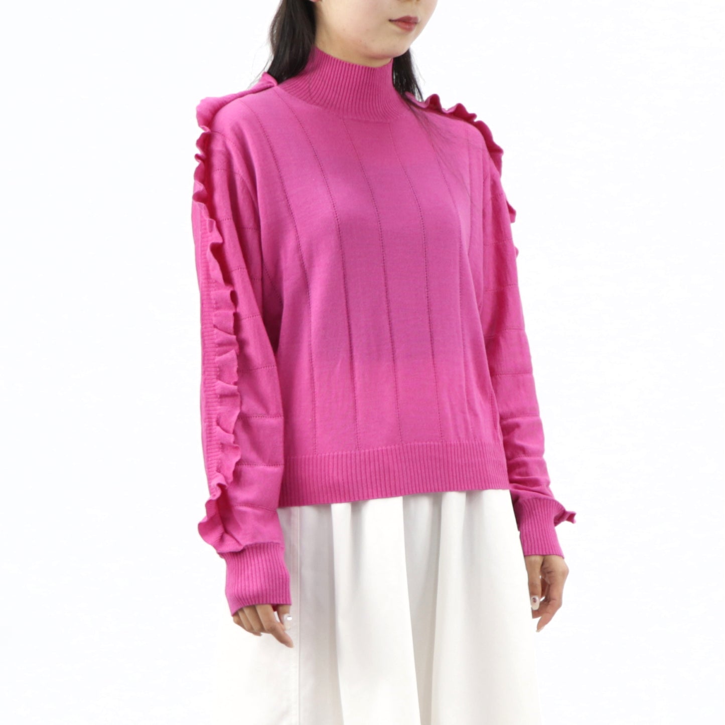 ケンゾー ニット F962TO604804 ピンク ウール シルク