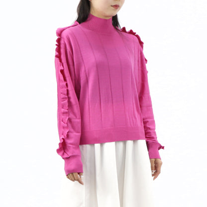 ケンゾー ニット F962TO604804 ピンク ウール シルク