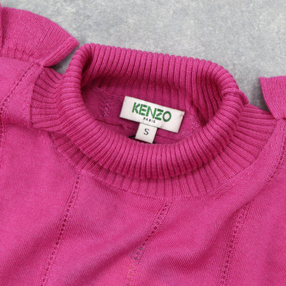 ケンゾー ニット F962TO604804 ピンク ウール シルク