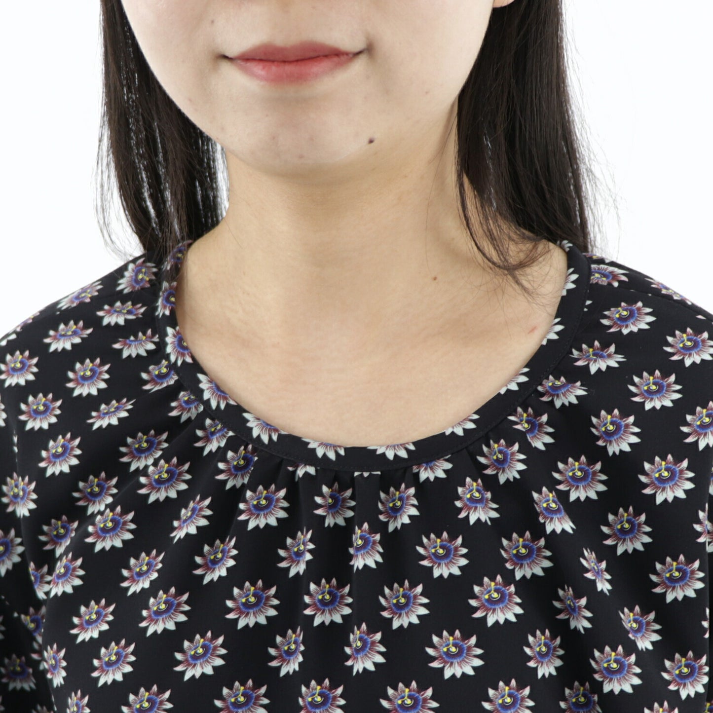 ケンゾー ブラウス F962TO15953D 99 ブラック