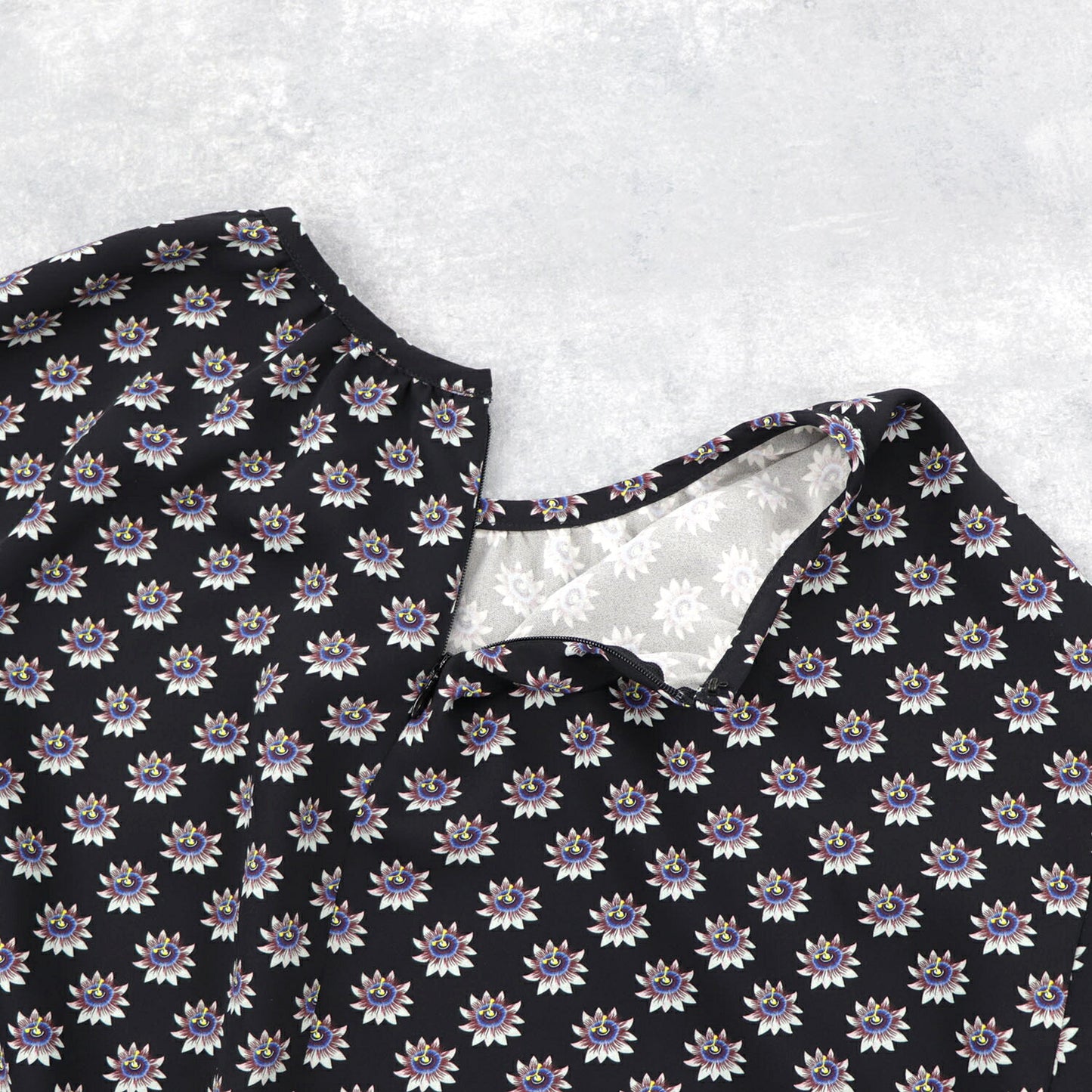 ケンゾー ブラウス F962TO15953D 99 ブラック