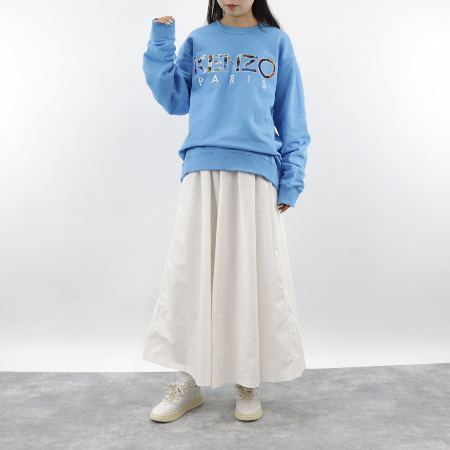 ケンゾー トレーナー F965SW0004MD 69 ライトブルー