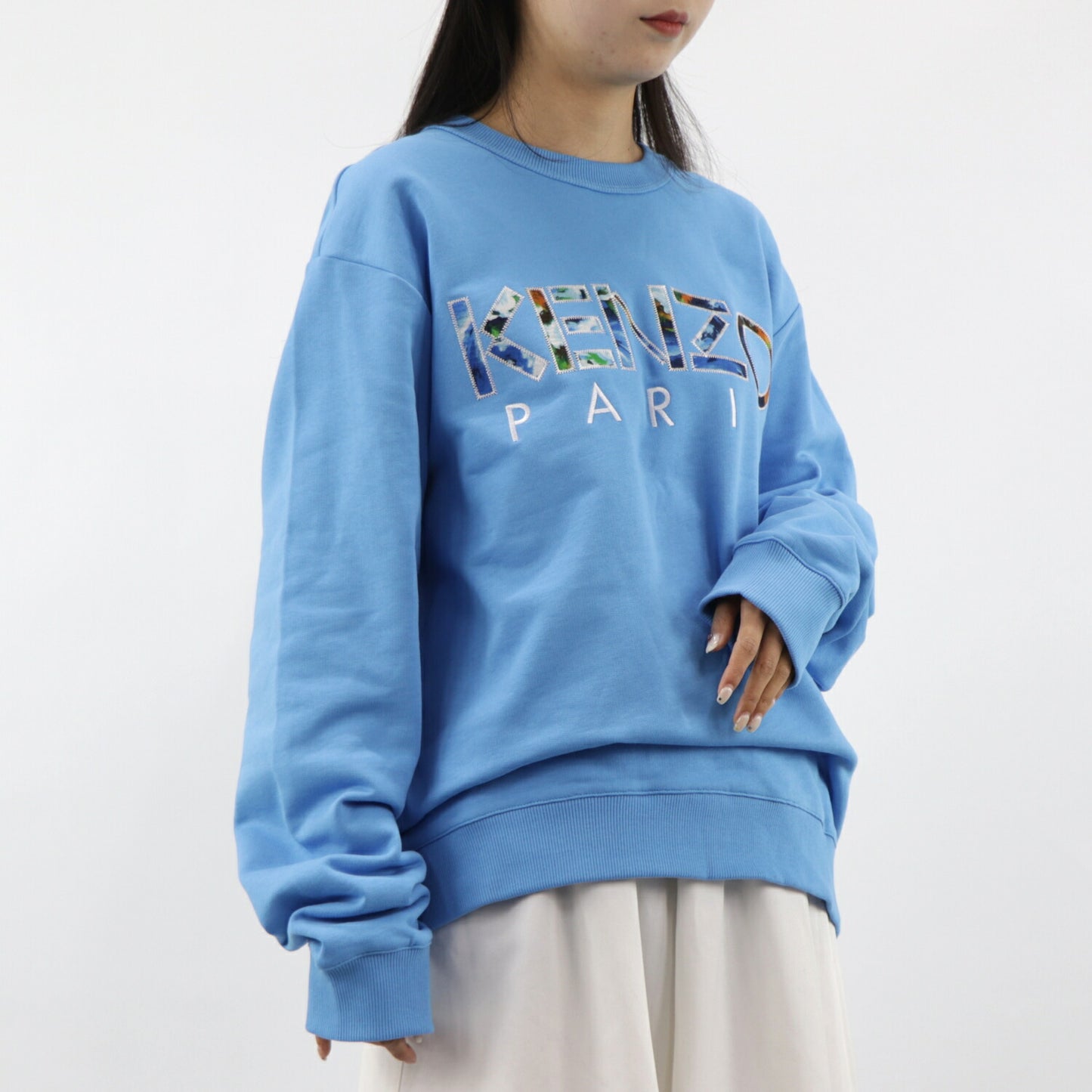 ケンゾー トレーナー F965SW0004MD 69 ライトブルー
