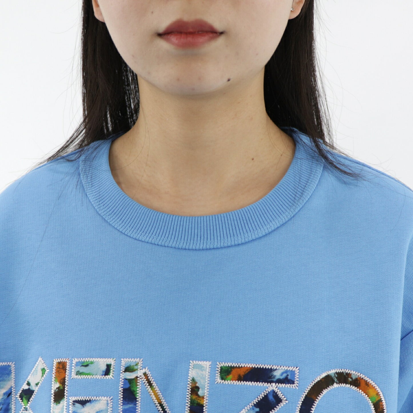 ケンゾー トレーナー F965SW0004MD 69 ライトブルー