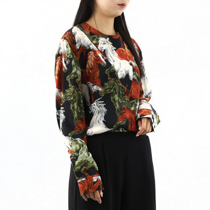 ケンゾー ブラウス FA62CH031522 17 ブラック