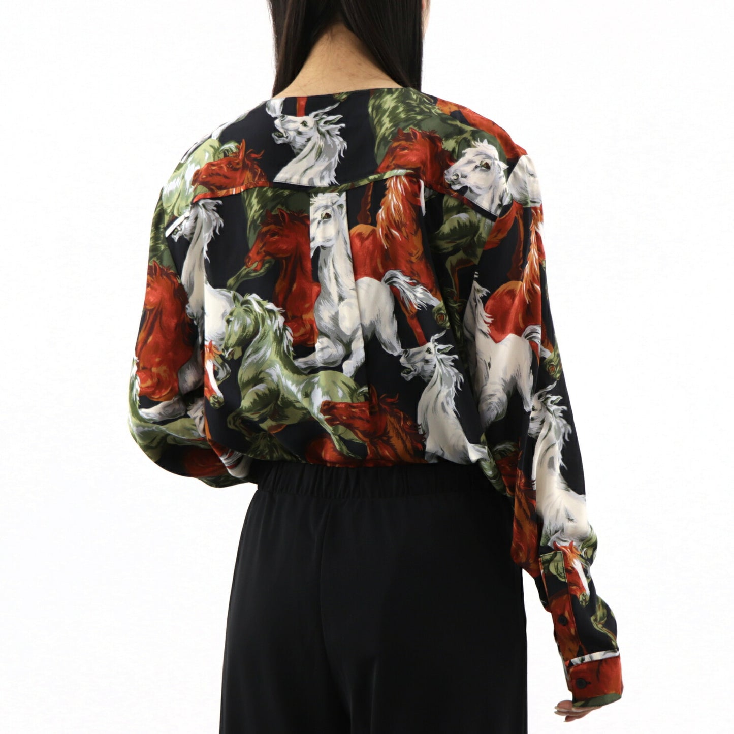 ケンゾー ブラウス FA62CH031522 17 ブラック