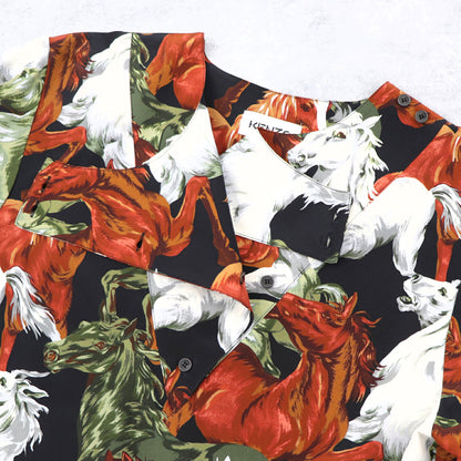 ケンゾー ブラウス FA62CH031522 17 ブラック