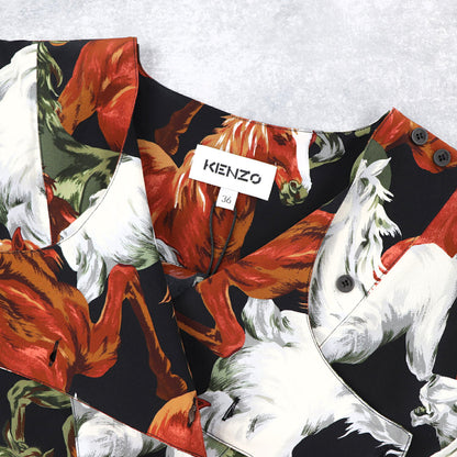 ケンゾー ブラウス FA62CH031522 17 ブラック