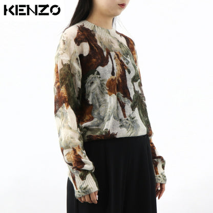 ケンゾー ニット FA62PU5133CC クリーム系 クルーネック