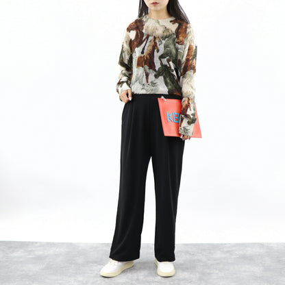 ケンゾー ニット FA62PU5133CC クリーム系 クルーネック